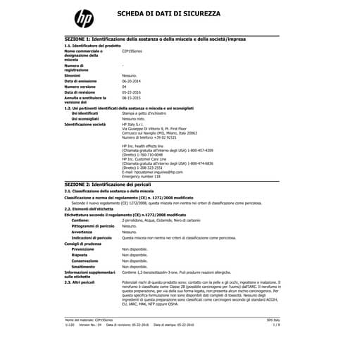 Cartuccia inkjet 934 HP nero C2P19AE